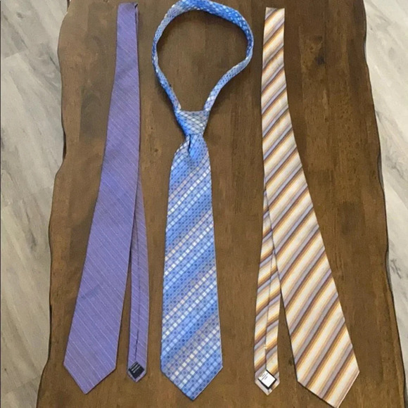 Joseph & Feiss Lot of  3 Neck Ties - Picture 2 of 5